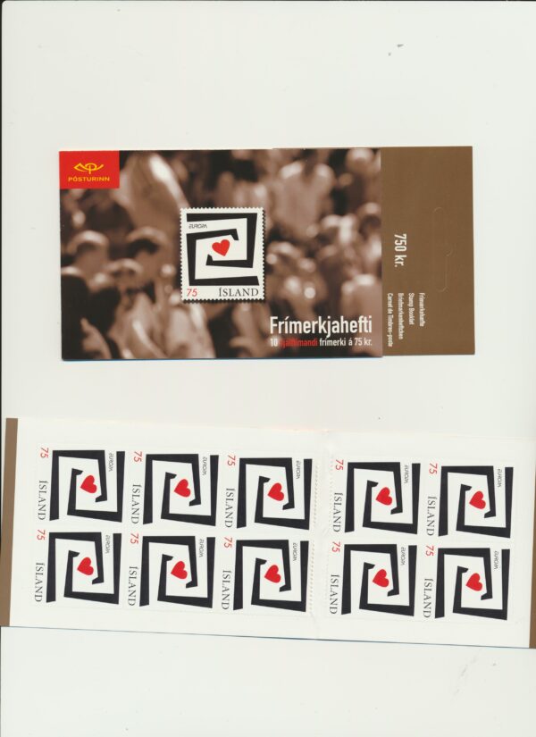 Iceland-booklet-issued- 2006-Nh-Mint. Facit H-84