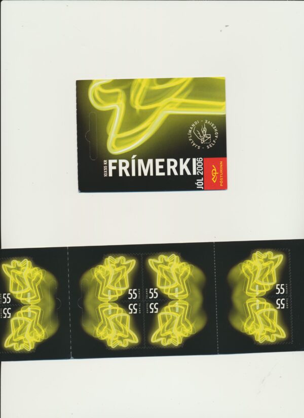 Iceland-booklet-issued- 2006-Nh-Mint. Facit H-86