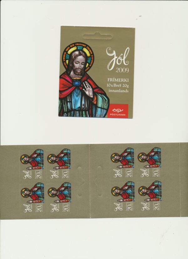 Iceland-booklet-issued- 2009-Nh-Mint. Facit H-101