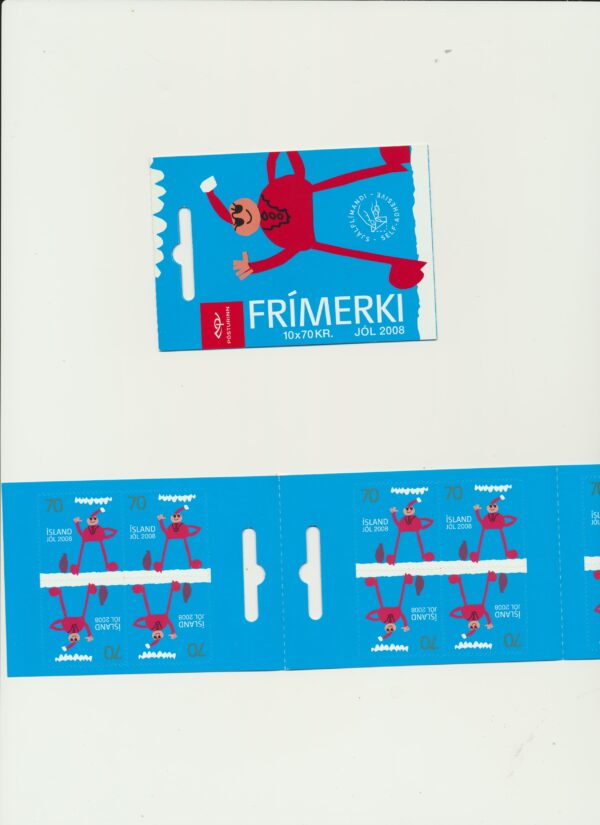 Iceland-booklet-issued- 2008-Nh-Mint. Facit H-96