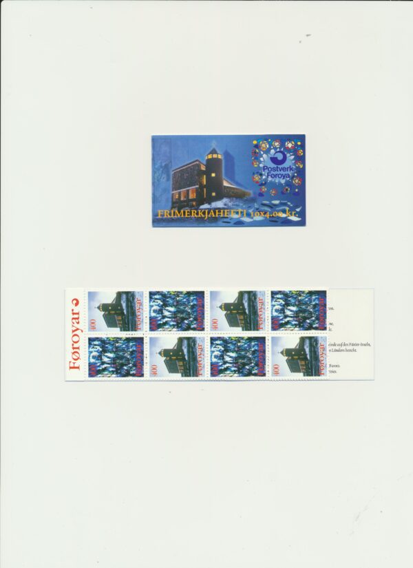 The Faroes-booklet-issued-  1995-Nh-Mint. Facit H 7