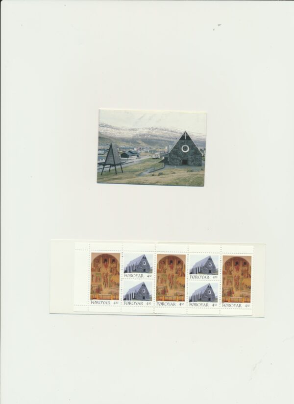 The Faroes-booklet-issued-  1996-Nh-Mint. Facit H 9