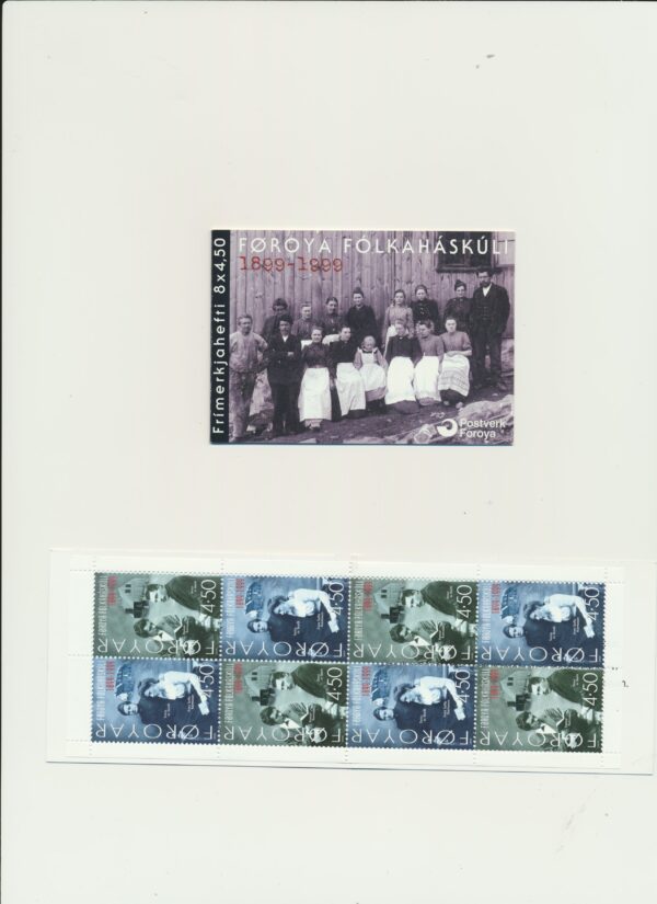 The Faroes-booklet-issued-  2000-Nh-Mint. Facit H 17