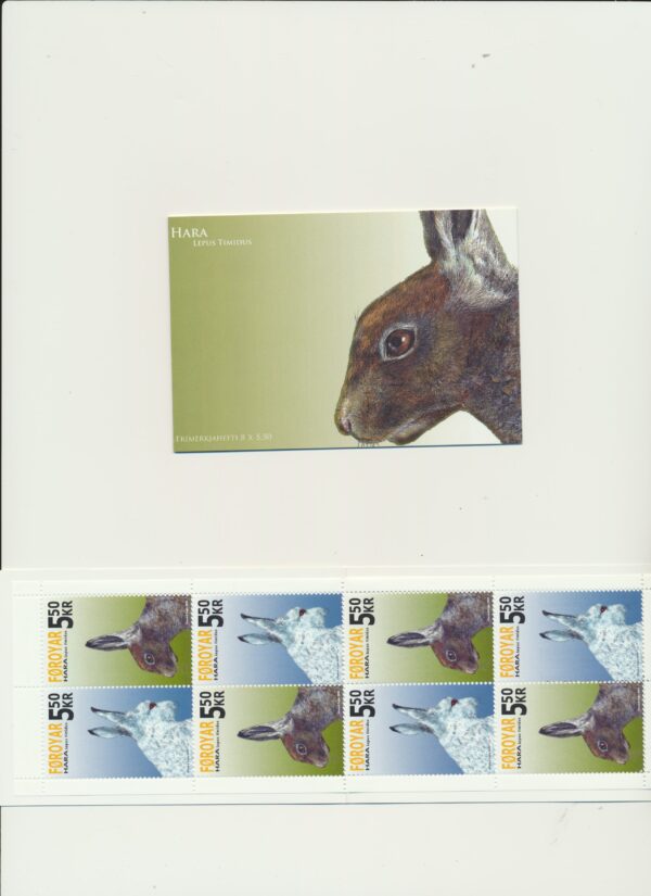 The Faroes-booklet-issued- 2005-Nh-Mint. Facit H 30