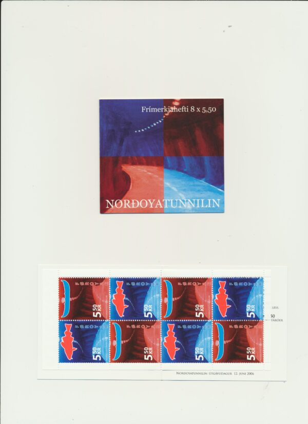 The Faroes-booklet-issued- 2006-Nh-Mint. Facit H 32