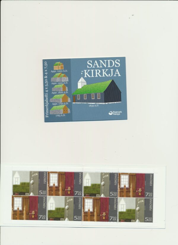The Faroes-booklet-issued- 2006-Nh-Mint. Facit H 33