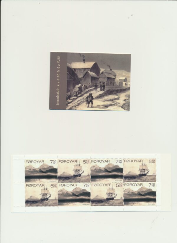 The Faroes-booklet-issued- 2007-Nh-Mint. Facit H 34
