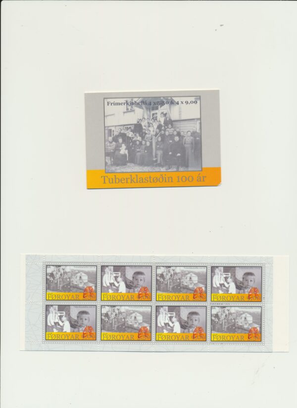 The Faroes-booklet-issued- 2008-Nh-Mint. Facit H 36