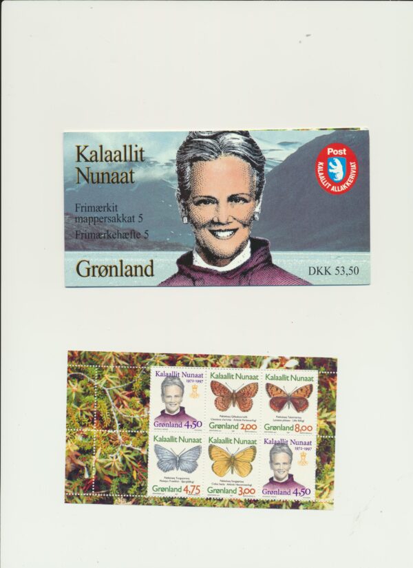 Greenland -booklet-issued-   1997-Nh-Mint. Facit H 6