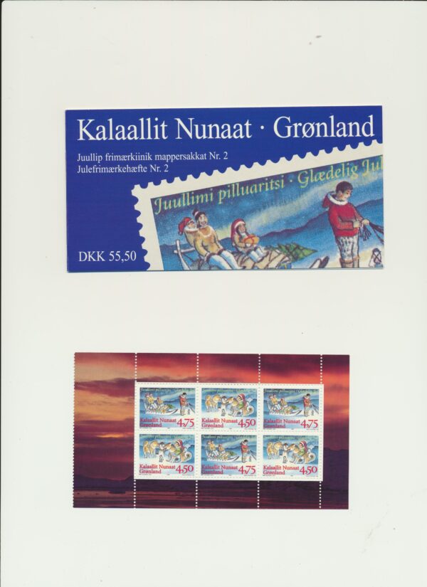 Greenland -booklet-issued-   1997-Nh-Mint. Facit H 7