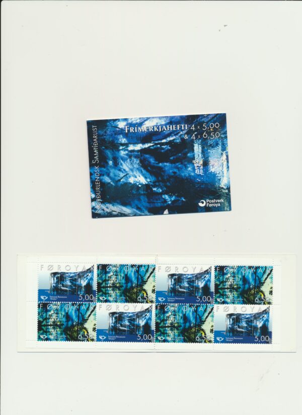 The Faroes-booklet-issued- 2002-Nh-Mint. Facit H 24
