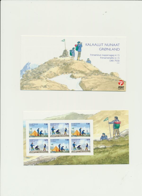 Greenland -booklet-issued- 2007-Nh-Mint. Facit H – 26