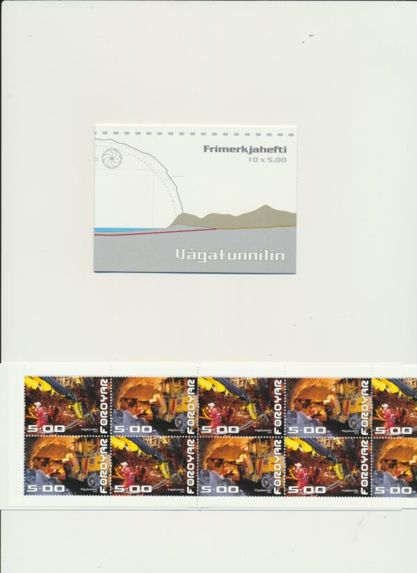 The Faroes-booklet-issued- 2003-Nh-Mint. Facit H 26