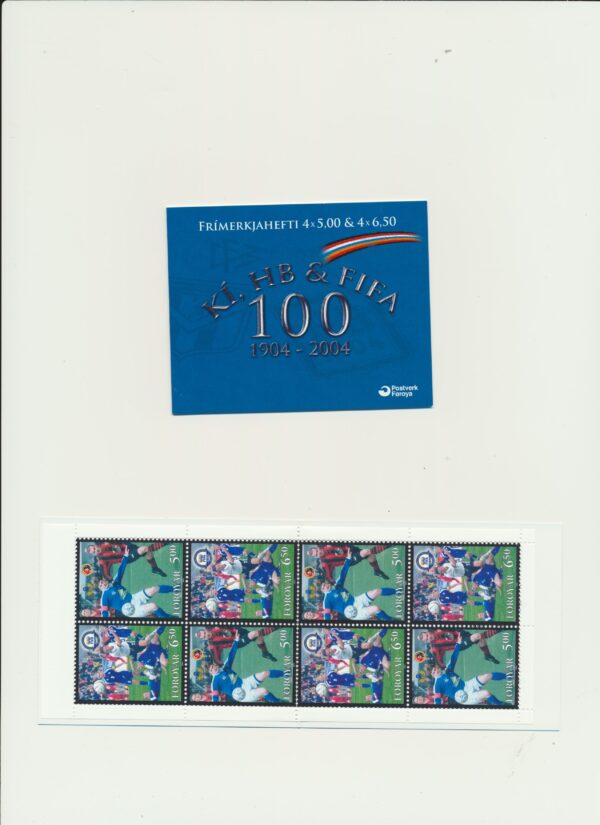 The Faroes-booklet-issued- 2004-Nh-Mint. Facit H 28