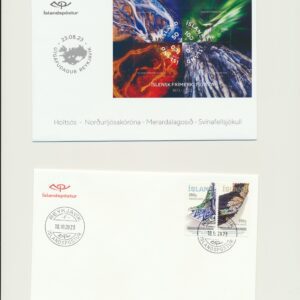 Iceland 2023 Both FDCs issued that year